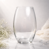 Vase boule verre transparent 20 cm – Idéal bouquet rond table basse