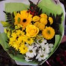 Bouquet Jaune Orangé Paris | Fleuriste Livraison Rapide