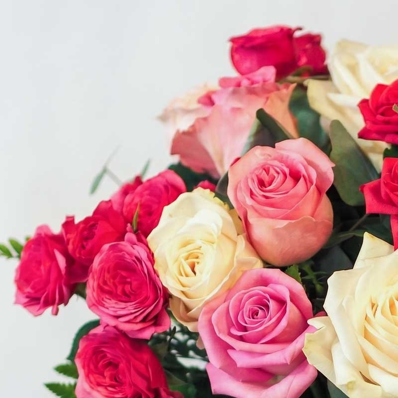 Bouquet Roses Roses Paris | Livraison Fleuriste Premium