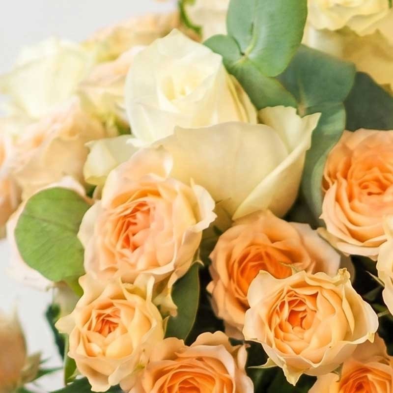 mix camaïeu de rose blanc
