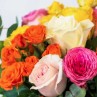 Bouquet Roses Multicolores Paris | Livraison Fleuriste