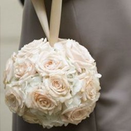 Bouquet de mariée aumônière classique