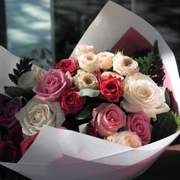Bouquet de Roses Mix Rose – Douceur & Tendresse