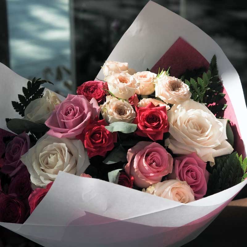 Bouquet Roses Roses Paris | Livraison Fleuriste Premium