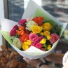 Bouquet Roses Multicolores Paris | Livraison Fleuriste