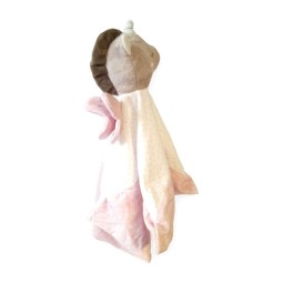 Doudou licorne rose – Cadeau de naissance | Le Pouvoir des Fleurs Paris