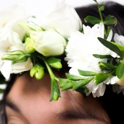 Couronne de mariée glamour