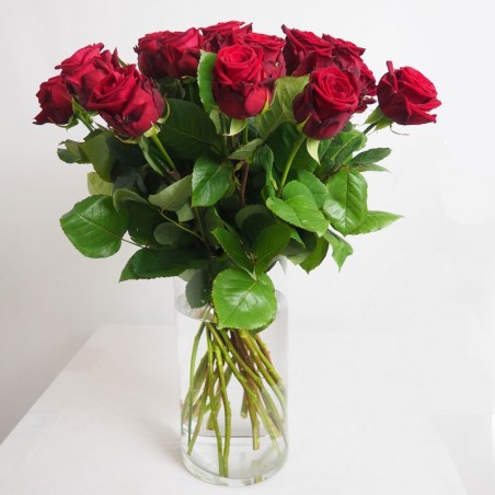 Un bouquet d'anniversaire avec autant de roses que d'années